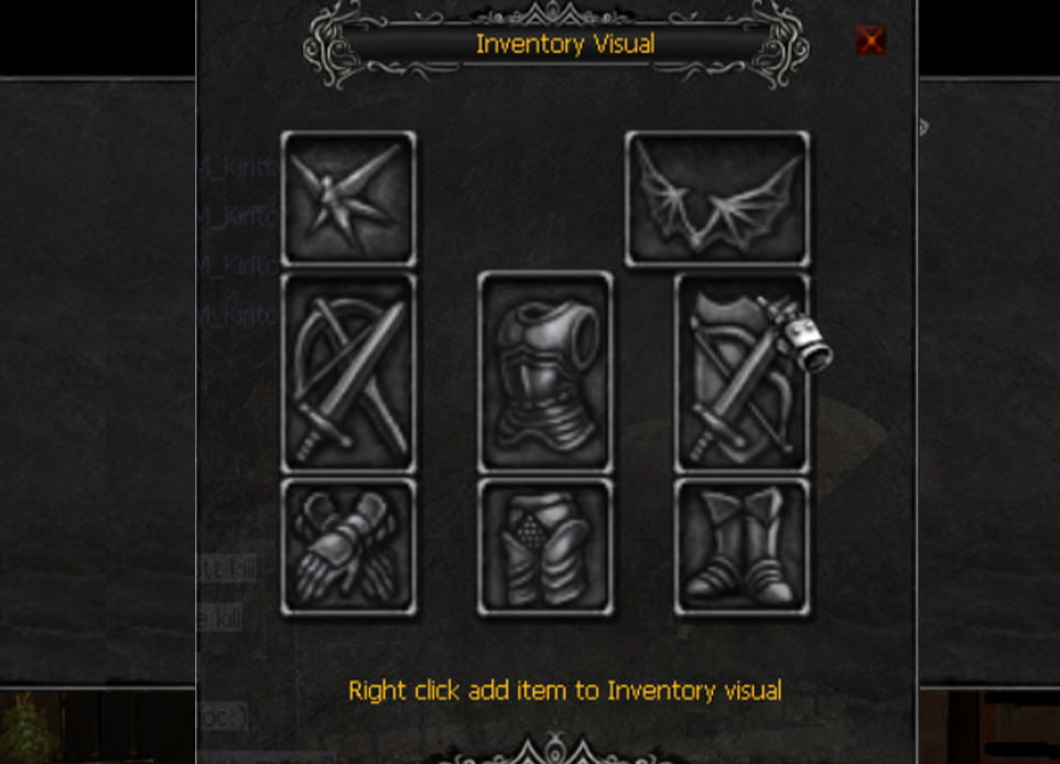 Skins Menu